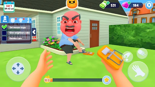Gameplay screenshot 2 from Mother Life Simulator: Prank - Simulation game