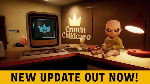 Gameplay screenshot 1 from The Baby In Yellow - Simulation game